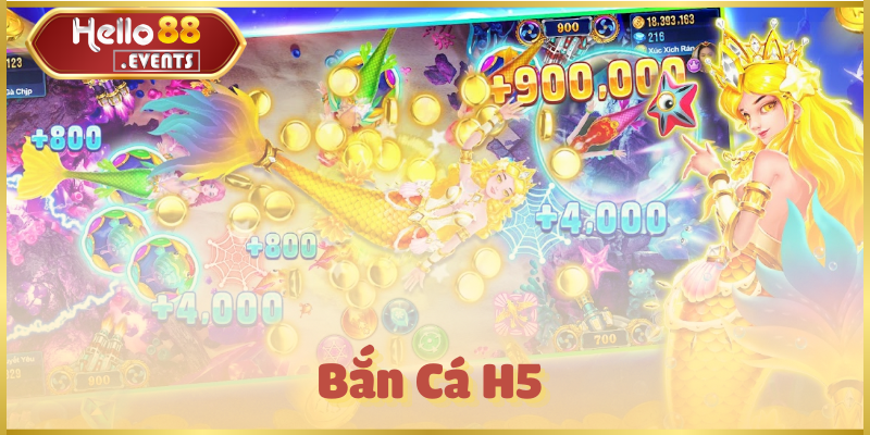 Bắn Cá H5 – Săn thưởng hấp dẫn, giải trí mọi lúc tại Hello88