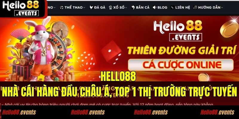 Review Top 10 Brand Về Casino Uy Tín Nhất Hiện Nay 4 HELLO88 – Nhà cái hàng đầu châu Á, top 1 thị trường trực tuyến