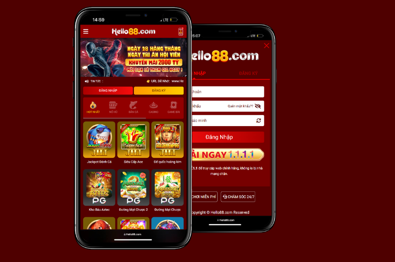 Tải app Hello88 – Trải nghiệm cá cược mượt mà trên hệ điều hành 2 Tải app Hello88 cho điện thoại iOS
