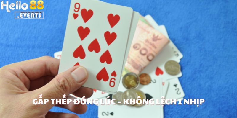 Nickname Thắng Lớn 999 Gấp Thếp 6 Lần Thành Công - Thắng 1 Tỷ Từ Baccarat Tại Hello88 3 Gấp thếp đúng lúc – không lệch 1 nhịp