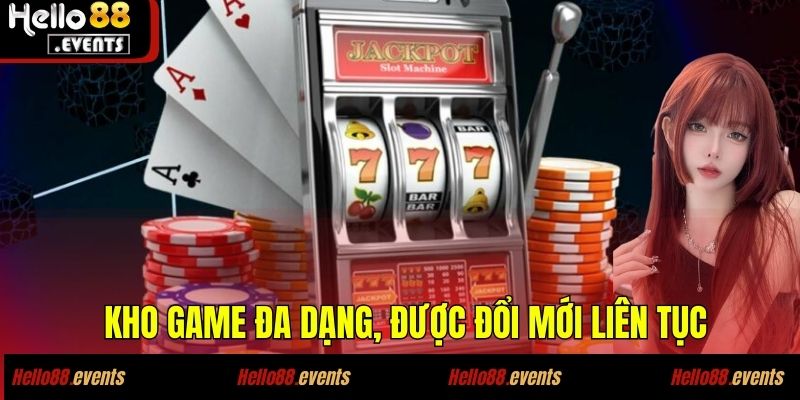 BG Casino - Không Gian Giải Trí Vượt Xa Mọi Giới Hạn 3 Kho game đa dạng, được đổi mới liên tục