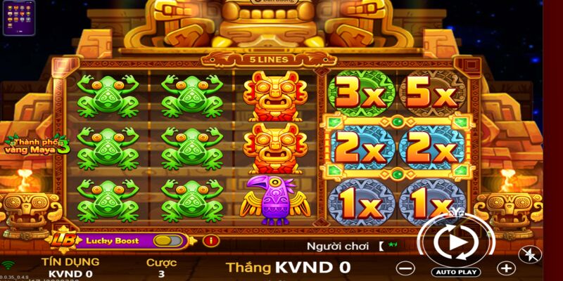 Hello88 – YGR Thành phố vàng Maya 3: Slot game hệ số khủng 2 Cách chơi đơn giản nhưng hấp dẫn