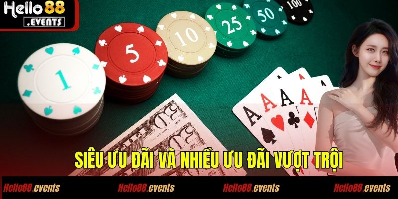 BG Casino - Không Gian Giải Trí Vượt Xa Mọi Giới Hạn 4 Siêu ưu đãi và nhiều ưu đãi vượt trội
